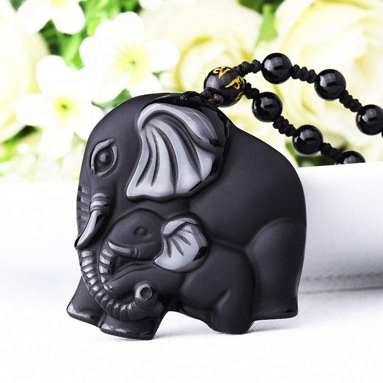 Elephant necklace - WOMONA.COM