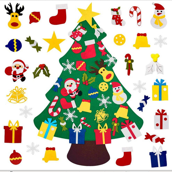 Felt cloth to decorate the Christmas tree - WOMONA.COM