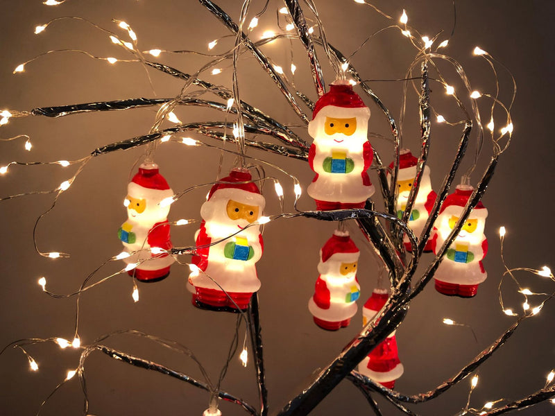 Christmas Decoration LED Santa Claus String Lights - WOMONA.COM