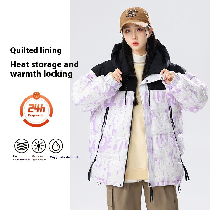 Luminous Fabric 90 White Duck Down Jacket - WOMONA.COM