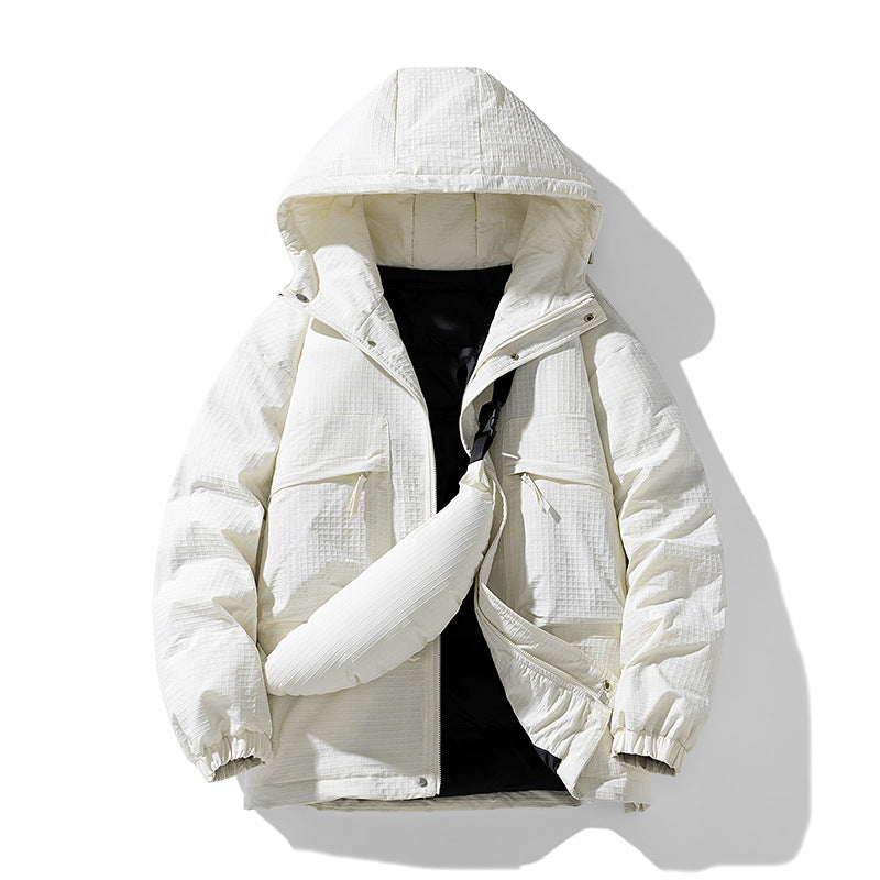 Warme Daunen-Baumwolljacke Baggy Coat