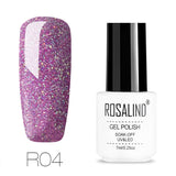 Stars decorated with rainbow light therapy nails 29 colors - WOMONA.COM