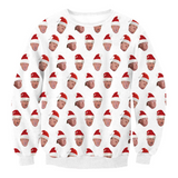 UGLY CHRISTMAS SWEATER Vacation Santa Elf Funny Womens - WOMONA.COM