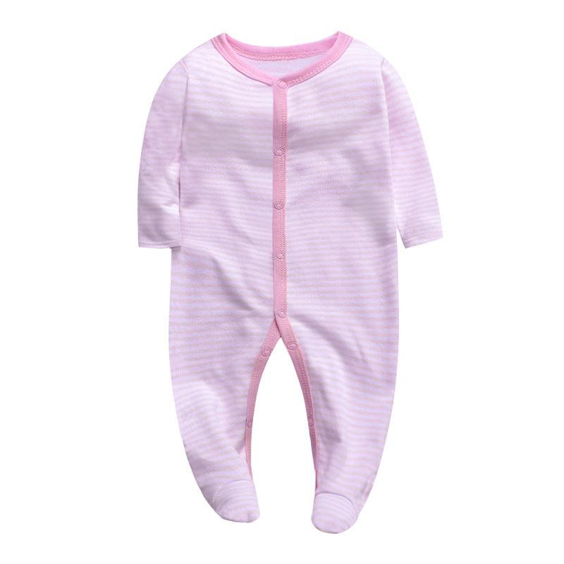 Cotton one-piece clothes baby clothes - WOMONA.COM