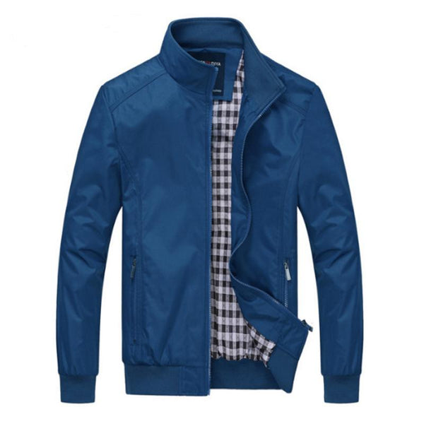 Men Overcoat Bomber Jackets - WOMONA.COM