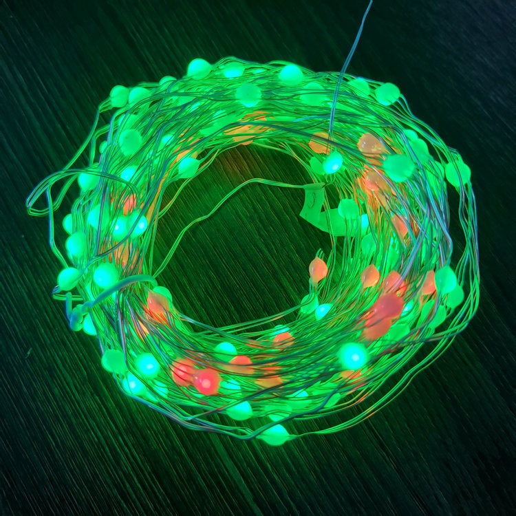 String lights led christmas copper wire lights - WOMONA.COM