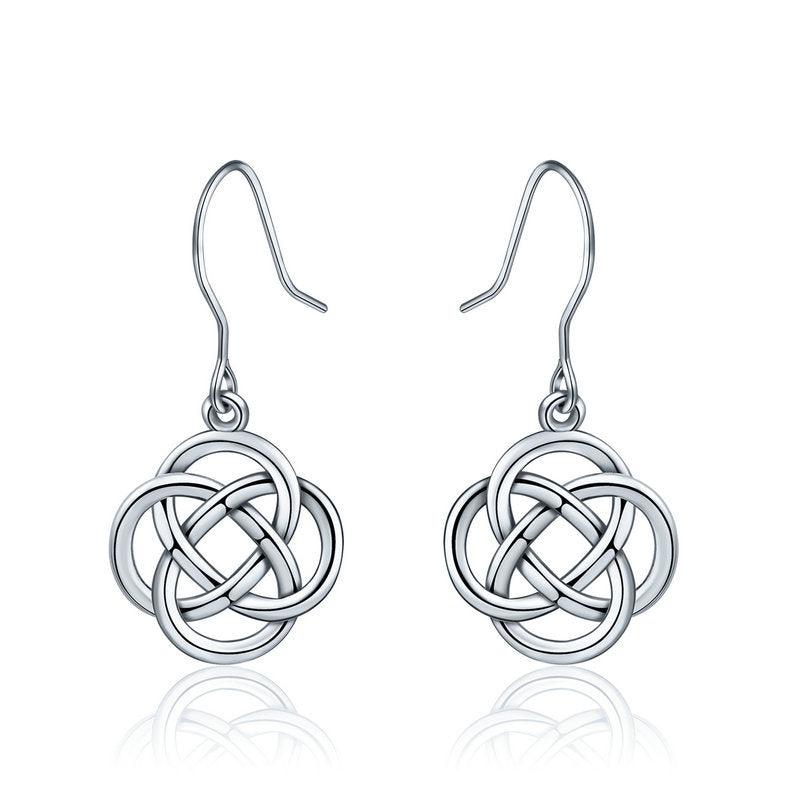Silver Celtic Knot Earrings