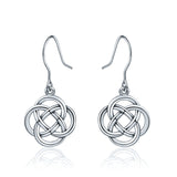 Simple Celtic knot earrings - WOMONA.COM