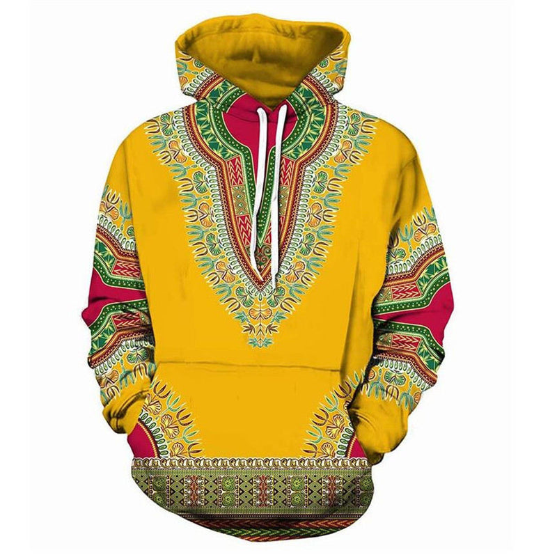 Men Hoodies Sweatshirts African folk-custom 3D Print - WOMONA.COM