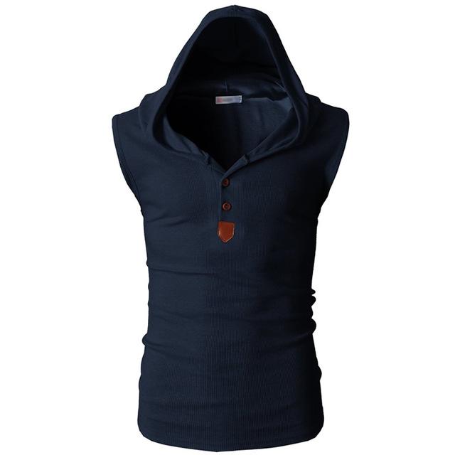 Eminem Sleeveless Hoodies For Men - WOMONA.COM