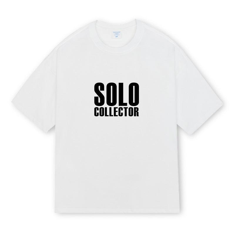 American Retro Short Sleeve Loose T-shirt Men - WOMONA.COM