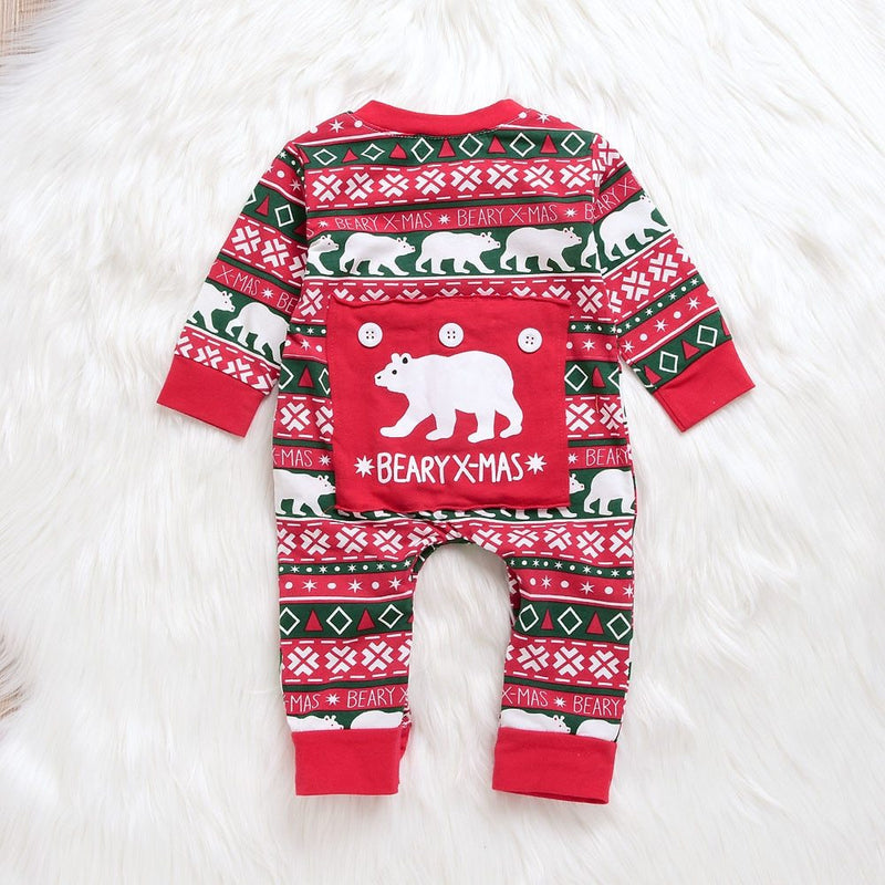 Infant Baby Boys Girls Christmas Santa