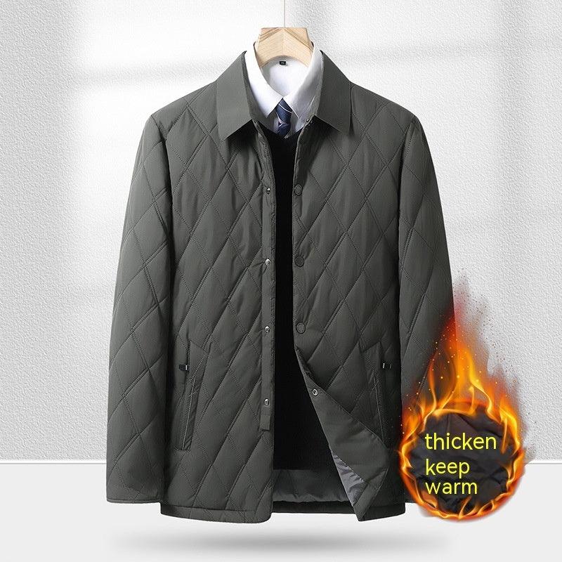Middle-aged And Elderly Padded Jacket - WOMONA.COM