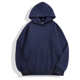 500g Heavy-duty Fleece Shoulder Down Hoodie