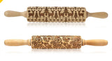 Rolling Pin Christmas Embossing - WOMONA.COM