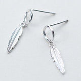 Sweet leaf earrings - WOMONA.COM