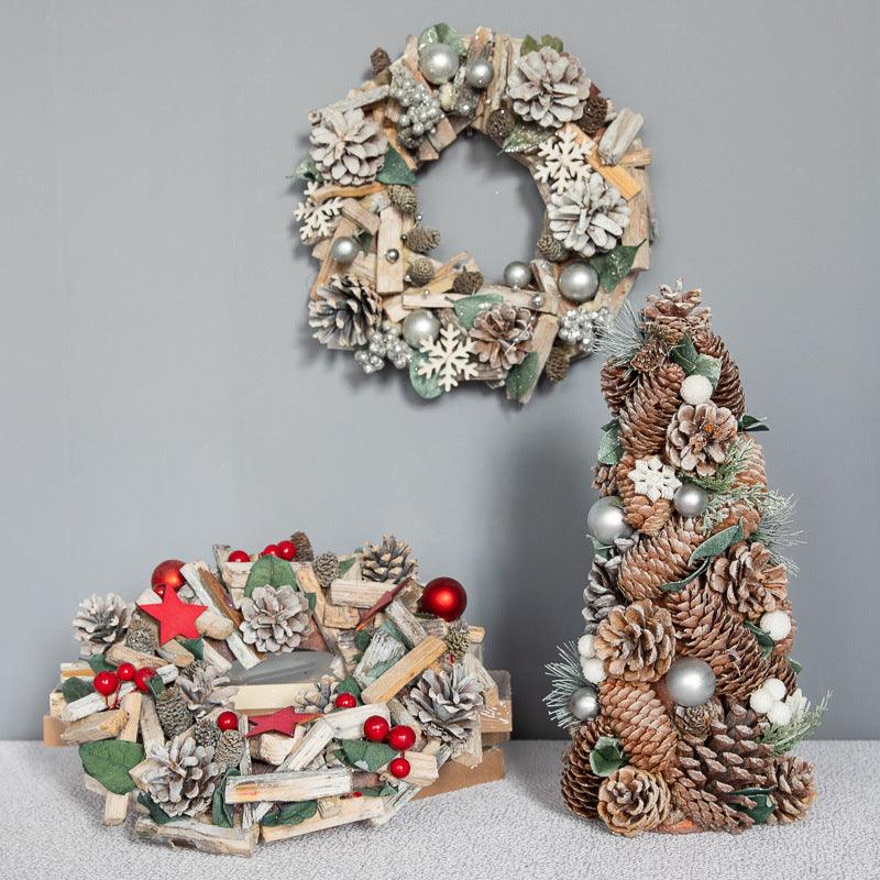 Christmas wreath wreath - WOMONA.COM