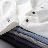 Thin Non-ironing Anti-wrinkle Business Casual White Shirt - WOMONA.COM