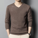 Men's Autumn Bottoming Shirt Inner Knitted Sweater - WOMONA.COM