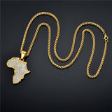 Map necklace - WOMONA.COM