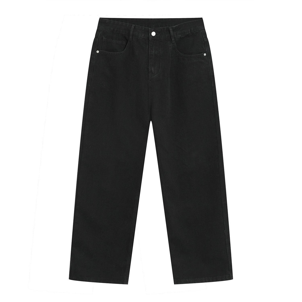 Basic Style Straight Casual Jeans For Men - WOMONA.COM