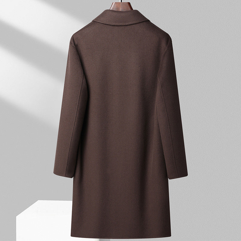 Winter Double-sided Woolen Coat Men's - WOMONA.COM