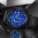 Men's Waterproof Stylish And Versatile Watch - WOMONA.COM