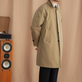 Business Casual Mid-length Trench Coat - WOMONA.COM