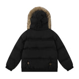 Fur Collar Hood Cotton Clothes Male - WOMONA.COM