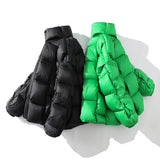 Men's Down Jacket Fashion Woven Style - WOMONA.COM