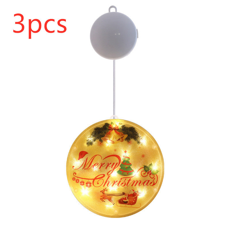 Christmas decoration hanging lights - WOMONA.COM