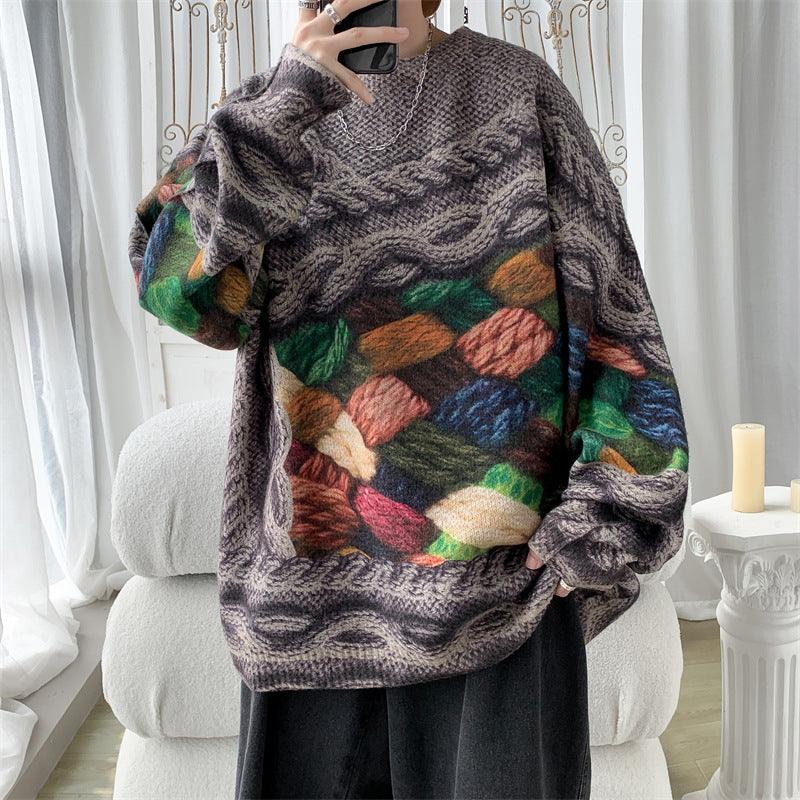 Design Sense Sweater Men's Autumn And Winter - WOMONA.COM