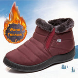 Waterproof boots warm XL snow boots - WOMONA.COM