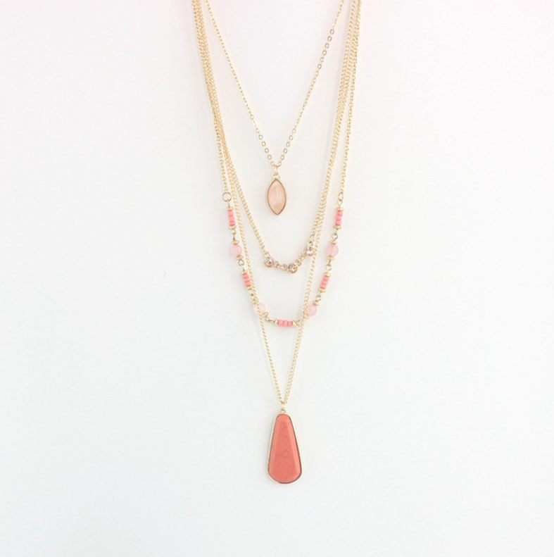 Four-layer Necklace - WOMONA.COM