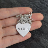 Witch Necklace Creative Love Halloween - WOMONA.COM