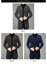 Men's Windbreaker Autumn And Winter Casual Coat - WOMONA.COM