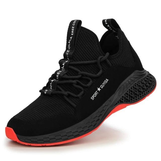 Autumn Steel Toe Work Safety Shoes for Men Puncture Proof Security Boots - WOMONA.COM