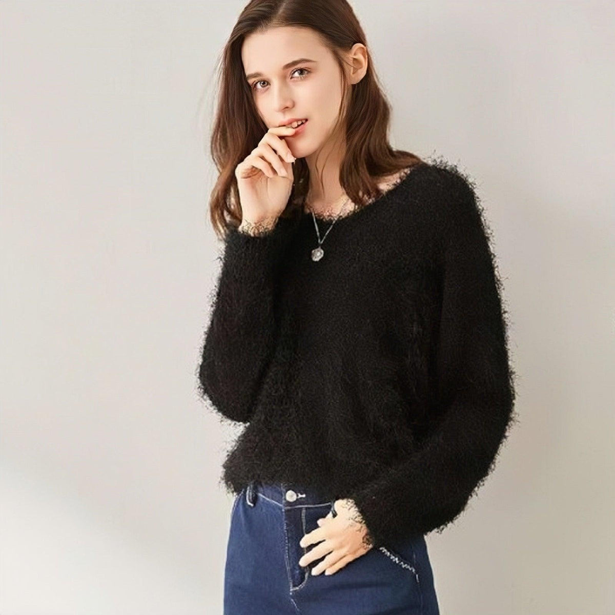 Loose Lazy Style Korean Style Casual Soft Glutinous Women - WOMONA.COM