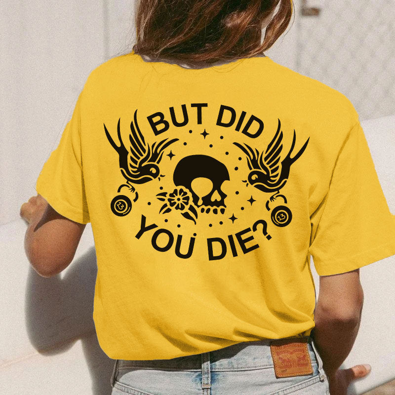 Nueva camiseta estampada de manga corta para mujer