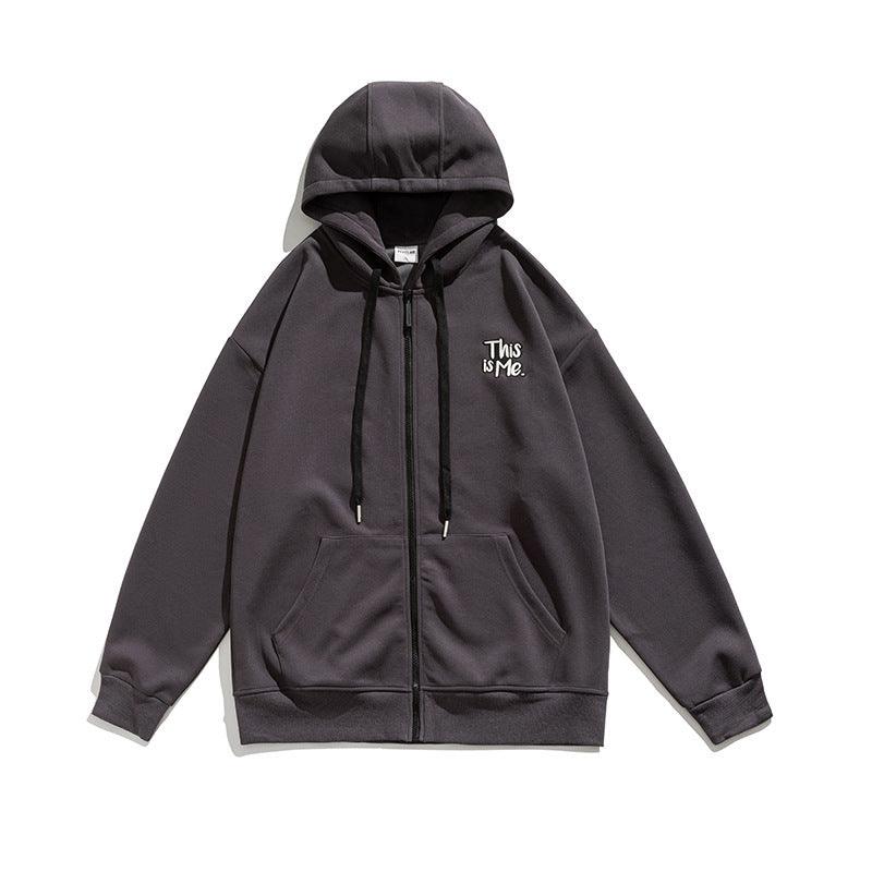 Heavy Embroidery Hooded Cardigan Coat - WOMONA.COM
