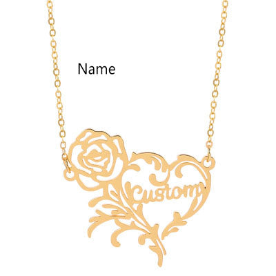 Personelize name custom necklace - WOMONA.COM