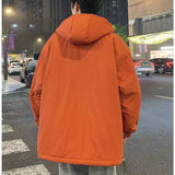 Plus Size Cotton Coat Men's Winter