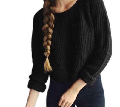 Long Sleve Classic Sweaters - WOMONA.COM