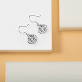 Simple Celtic knot earrings - WOMONA.COM