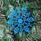 acrylic 10CM snowflakes, Christmas necessities, Christmas tree hanger - WOMONA.COM