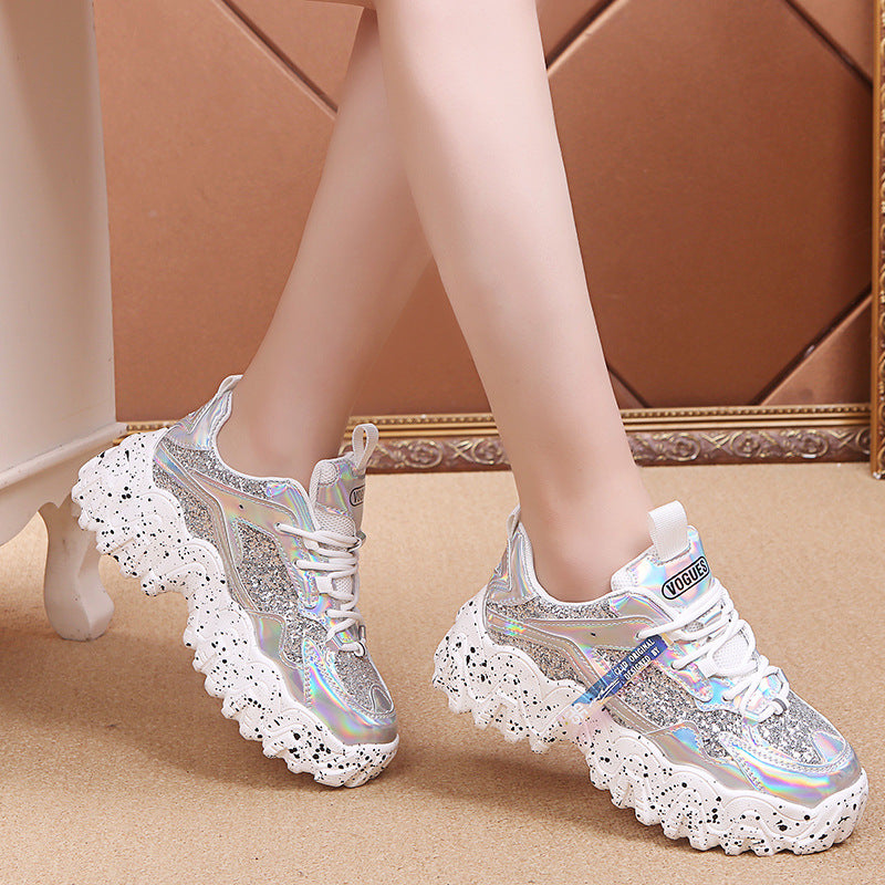 Platform heightened sneakers - WOMONA.COM