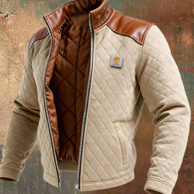Men's Hooded Thick Fleece-Lined Jacket