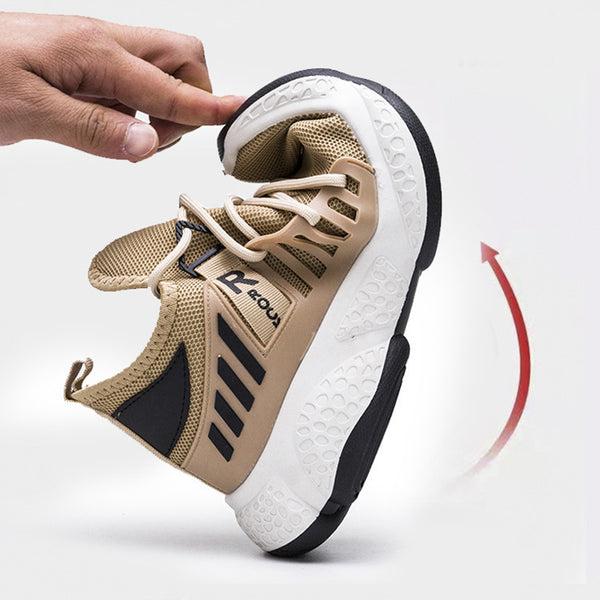 Men Sneakers Breathable Mesh Sports Shoes - WOMONA.COM