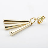 Long Drop Earrings Ear Clips - WOMONA.COM