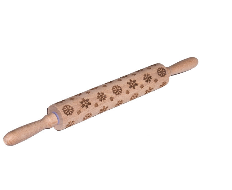 Rolling Pin Christmas Embossing - WOMONA.COM